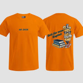 1057 "neue Kapitel" Abschluss T-Shirt beidseitig bedruckt